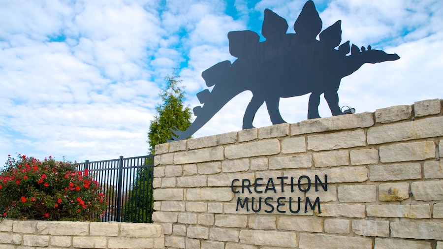 Creation Museum featuring signage