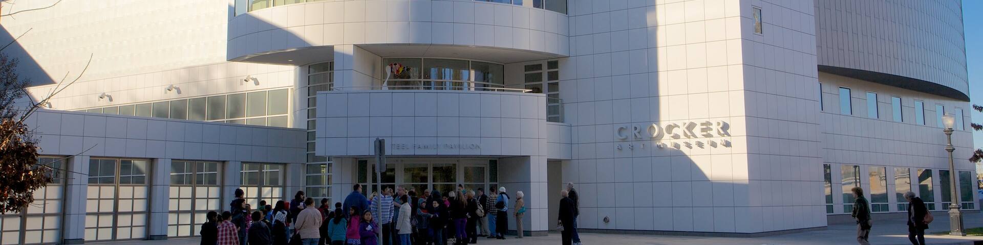 Crocker Art Museum featuring art and modern architecture