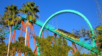 Busch Gardens ofreciendo atracciones