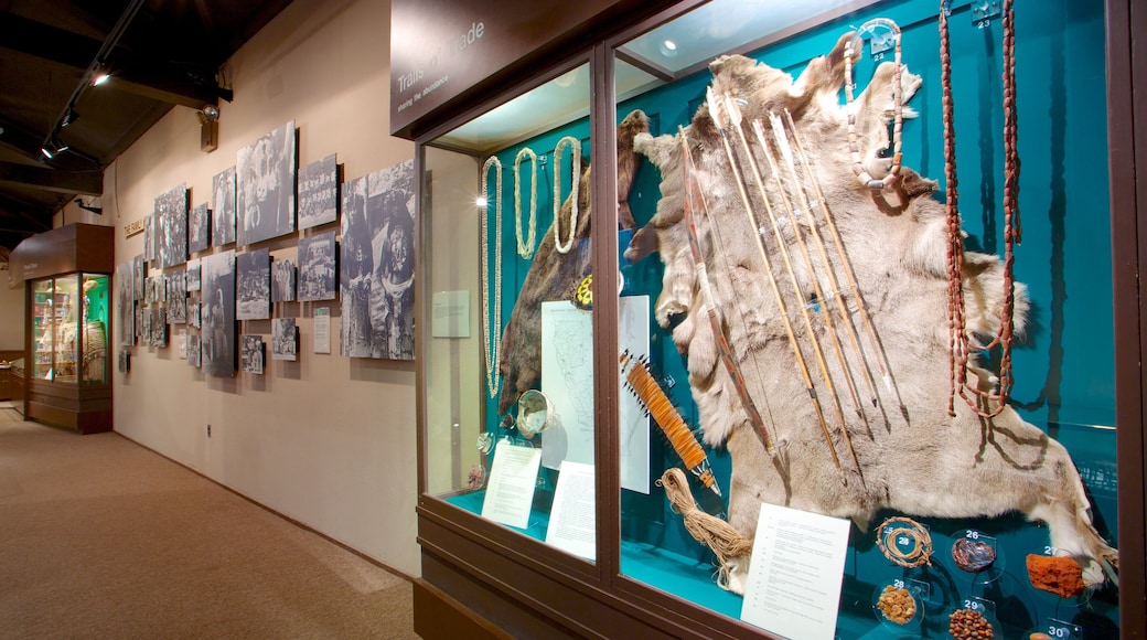 State Indian Museum showing interior views