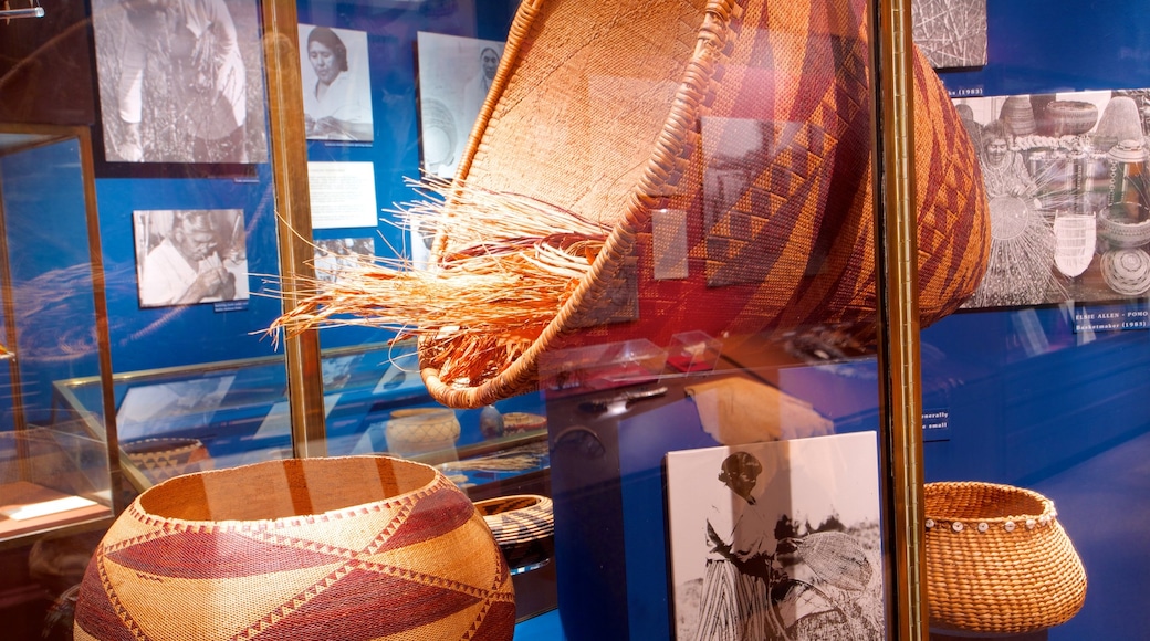 State Indian Museum showing interior views