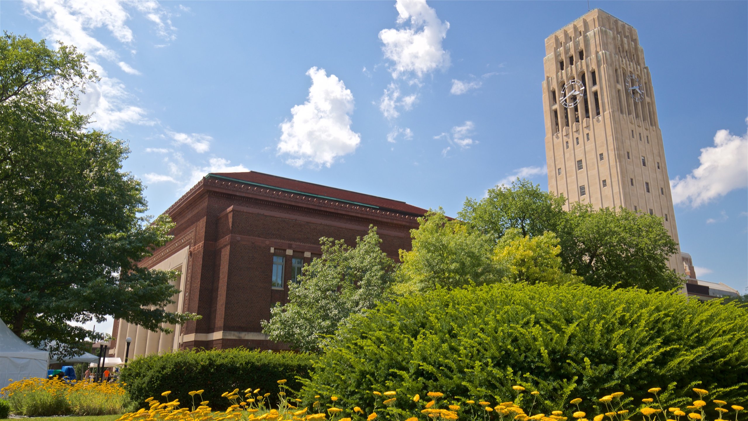 Hill Auditorium showing heritage elements