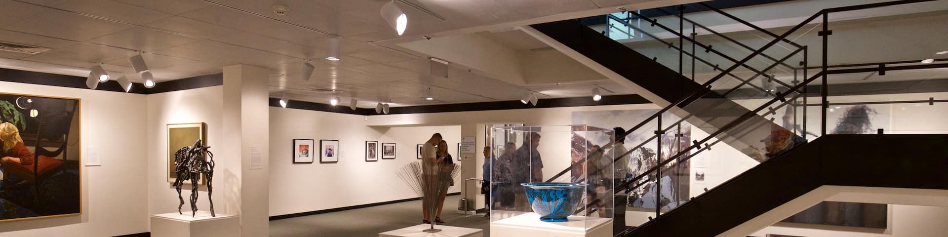 Kalamazoo Institute of Arts which includes art and interior views