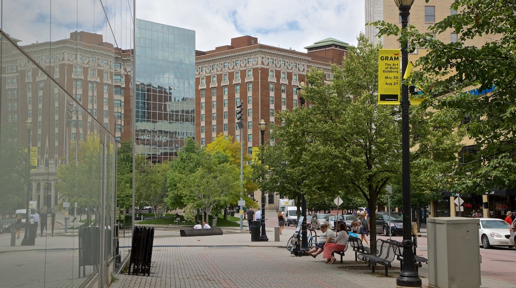 Grand Rapids que incluye una ciudad