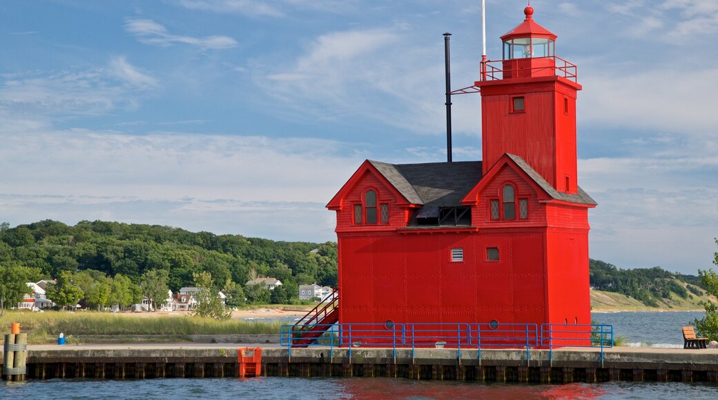 Holland showing a lighthouse