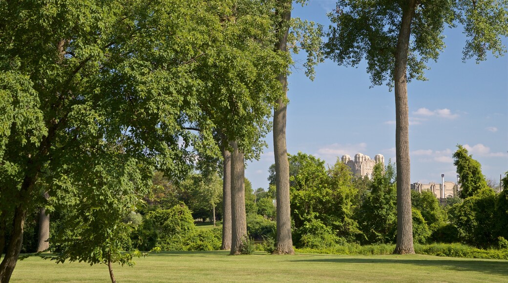 Ojibway Island which includes a park