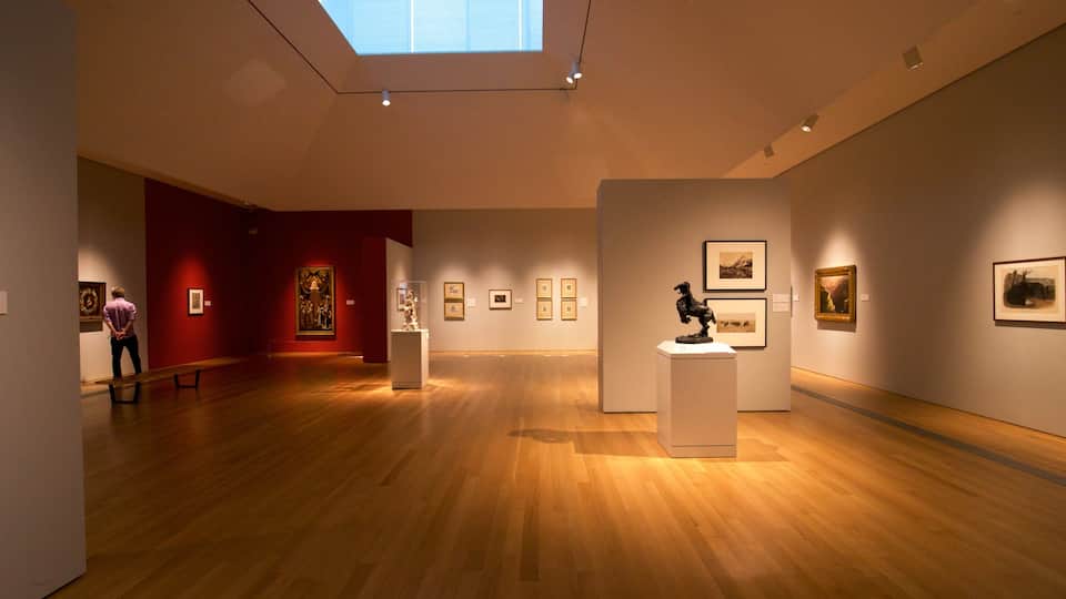 Grand Rapids Art Museum ofreciendo arte y vistas interiores