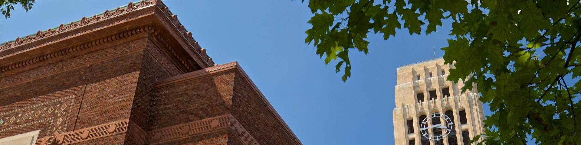 Hill Auditorium featuring heritage architecture