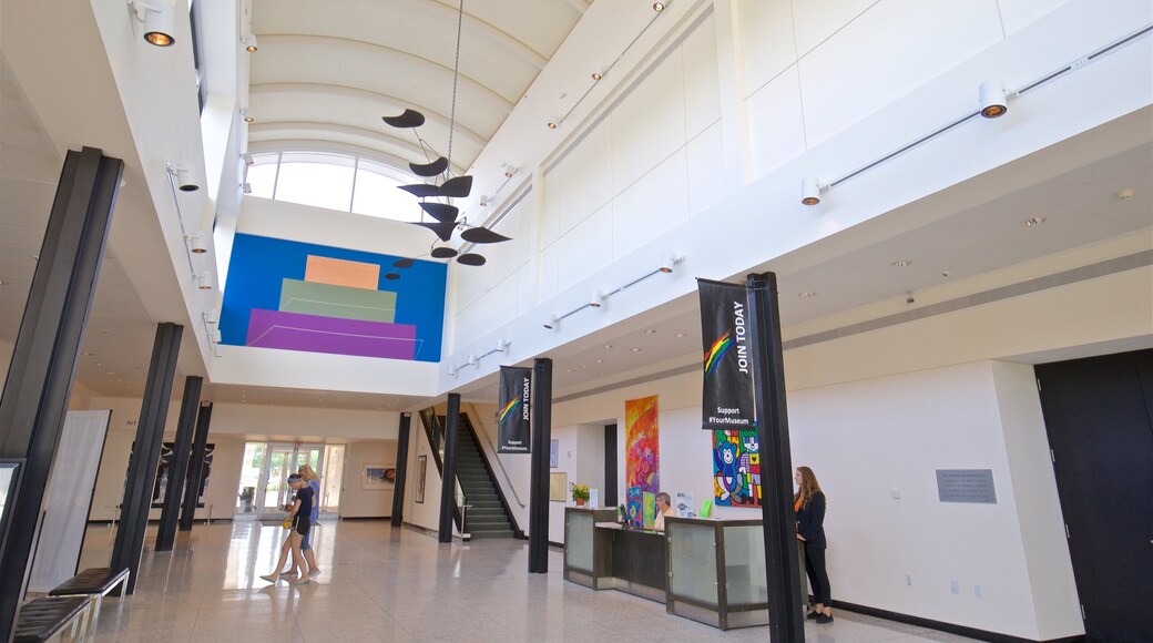 Kalamazoo Institute of Arts showing interior views