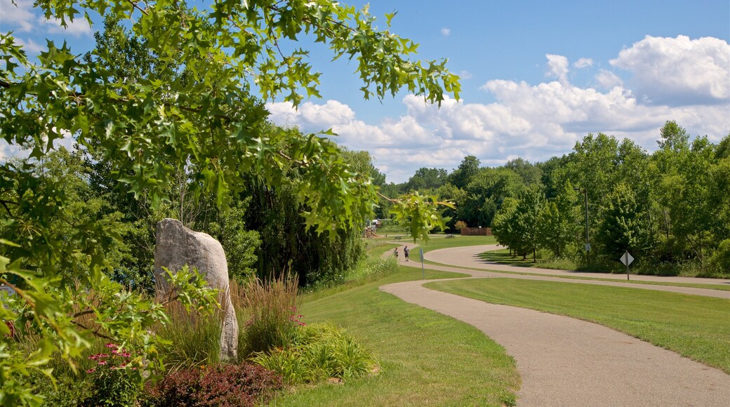 Markin Glen County Park which includes a garden