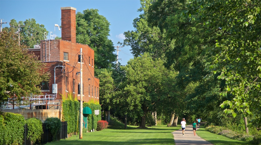 River Trail which includes a park