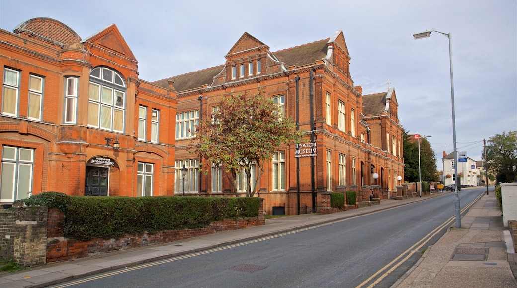 Ipswich Museum showing heritage elements