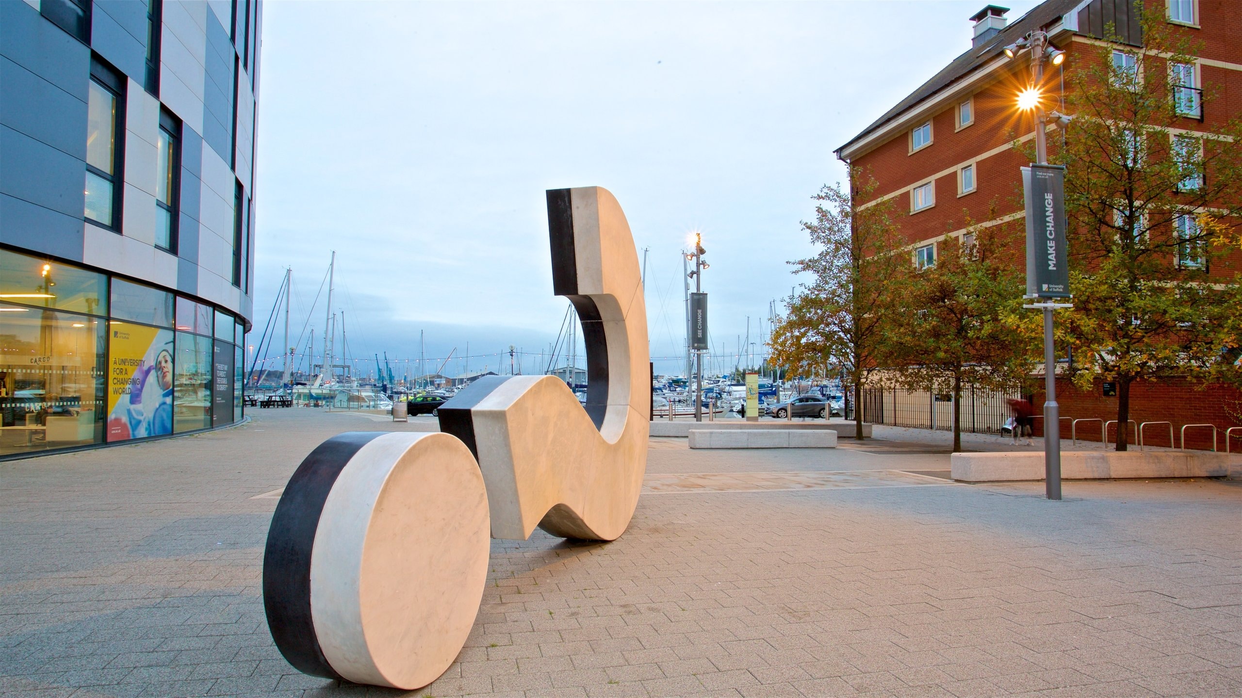 The Question Mark Sculpture, Ipswich Vacation Rentals house rentals
