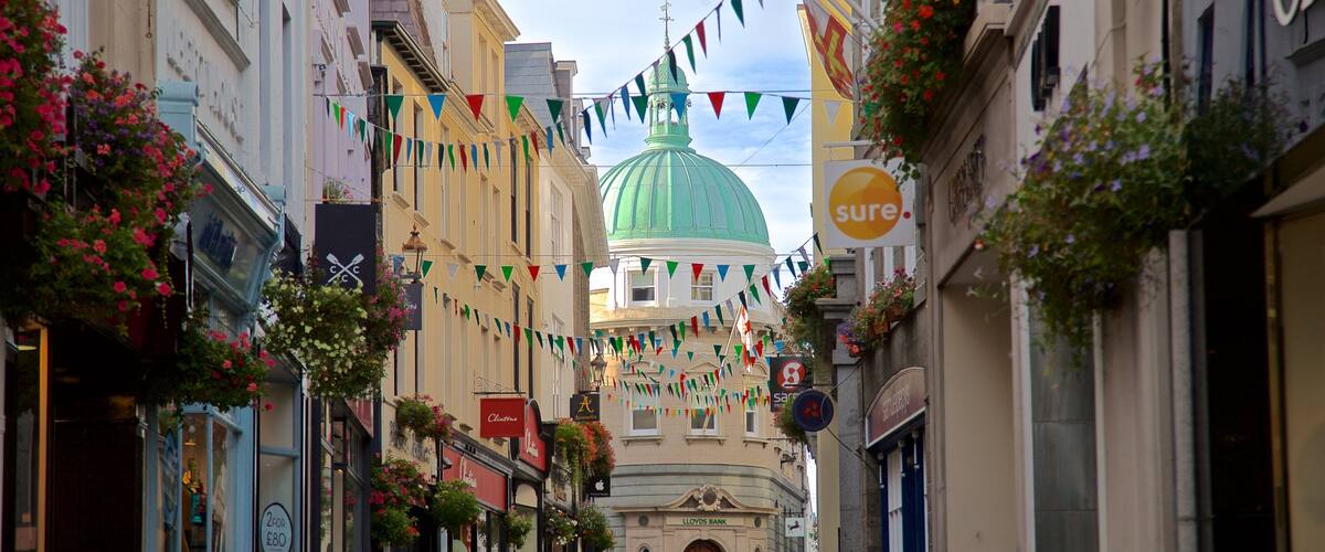 St. Peter Port which includes street scenes as well as a couple