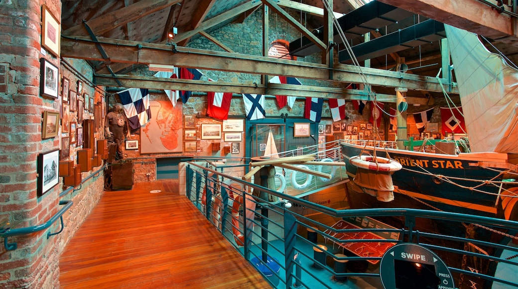 Maritime Museum featuring interior views