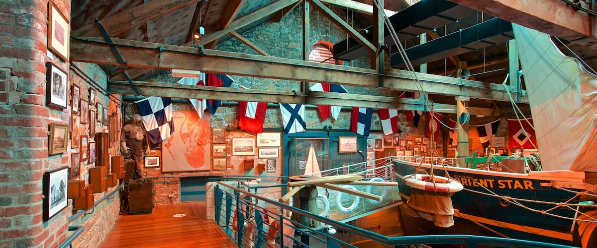 Maritime Museum showing interior views
