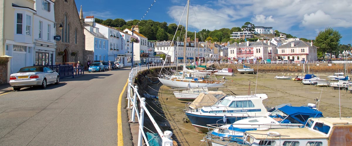 Saint-Aubin montrant baie ou port