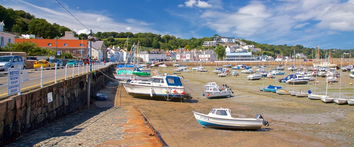 St Aubin which includes a bay or harbour