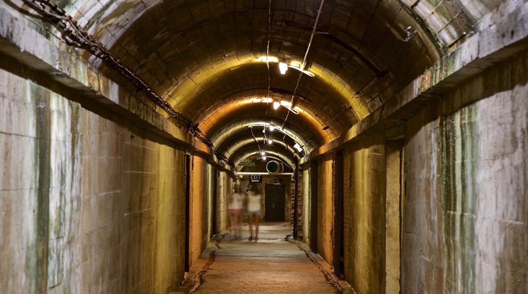 German Underground Hospital som inkluderar historiska element och interiörer