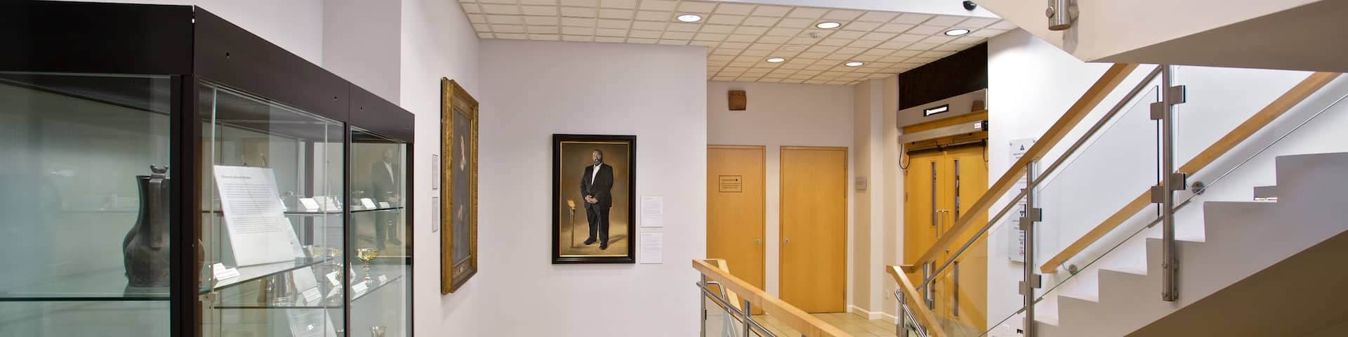 Jersey Museum showing interior views