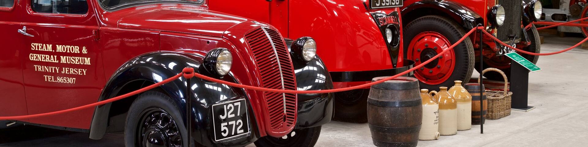 The Pallot Steam, Motor & General Museum featuring interior views and heritage elements