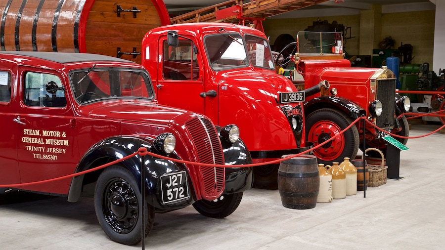 The Pallot Steam, Motor & General Museum som inkluderar interiörer och historiska element