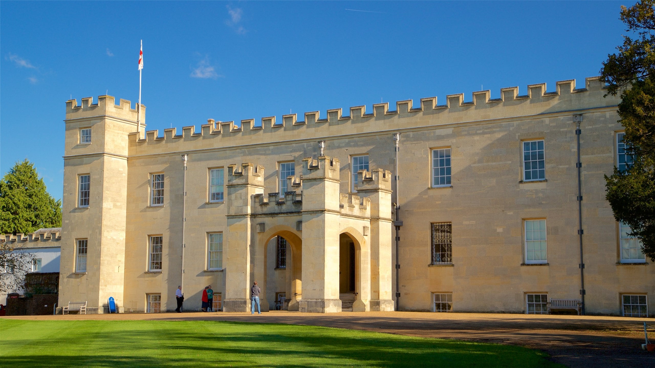 Syon Park bevat historische architectuur en kasteel of paleis