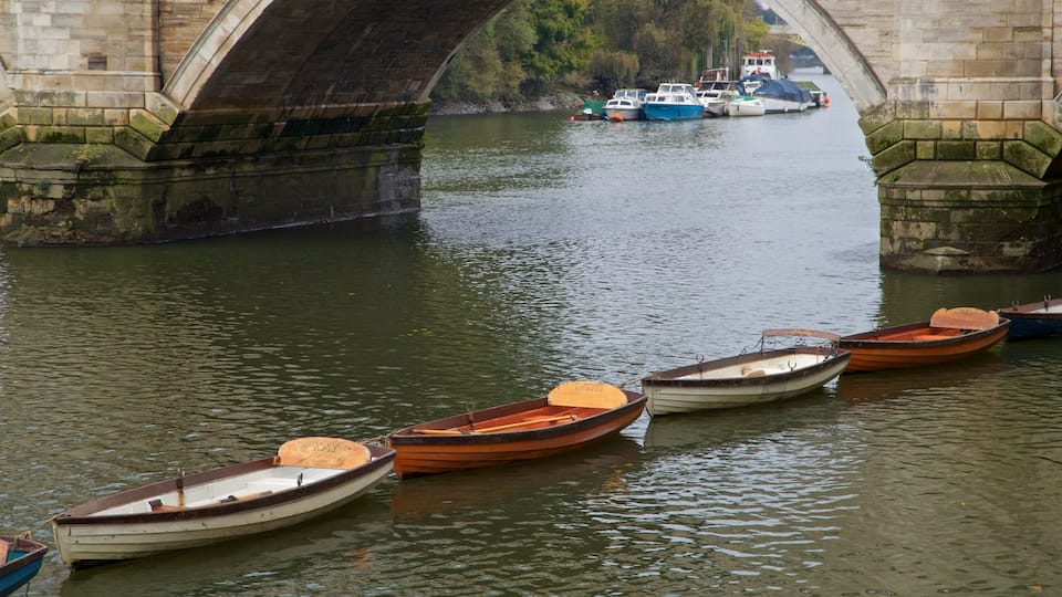 Richmond featuring a bridge and a river or creek