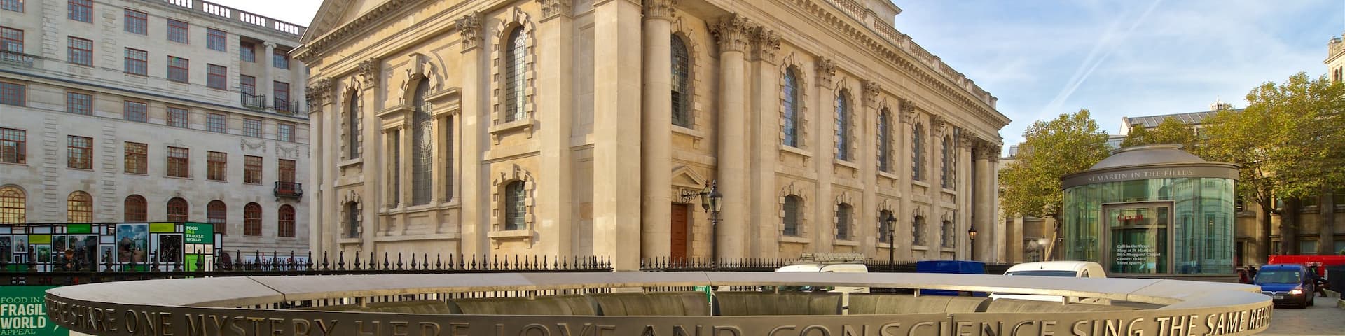 St. Martin-in-the-Fields featuring heritage architecture