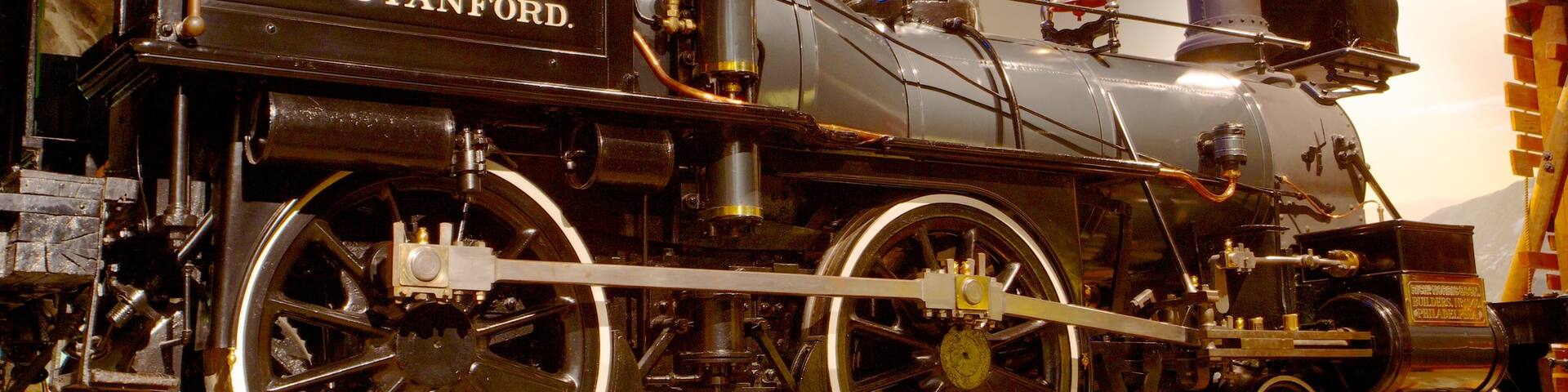 California State Railroad Museum which includes interior views and railway items