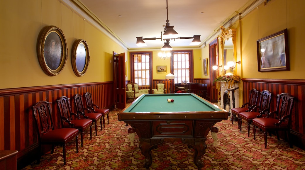 Leland Stanford Mansion State Historic Park showing interior views