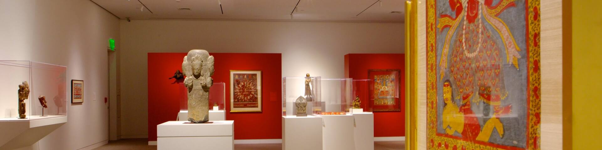 Crocker Art Museum featuring interior views