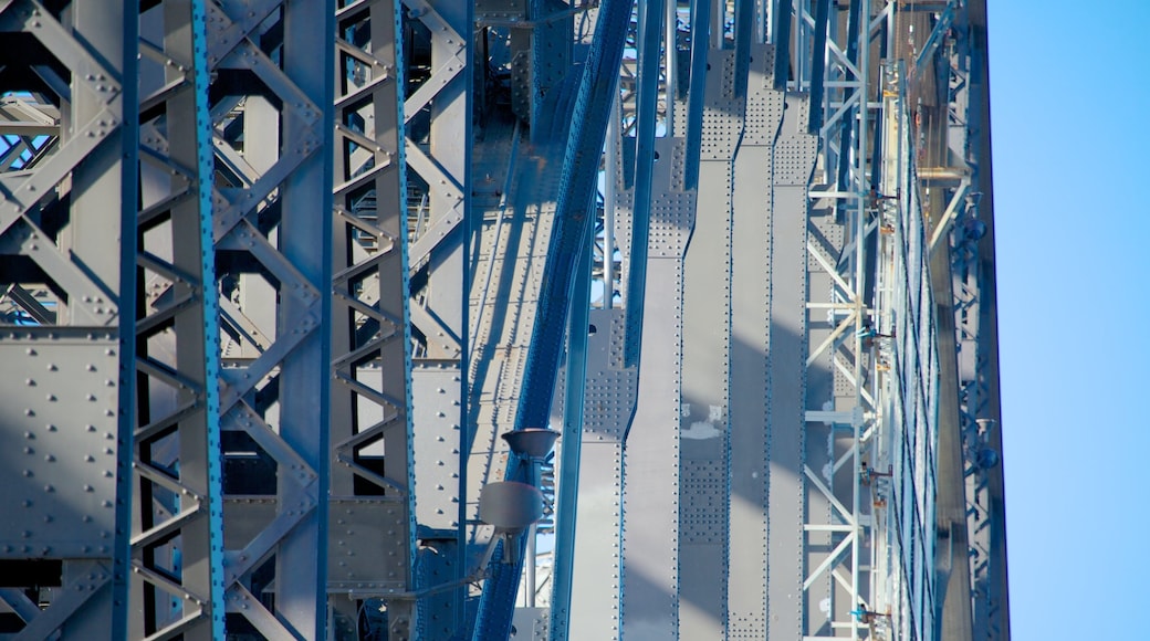 Sydney Harbour Bridge which includes a bridge and modern architecture