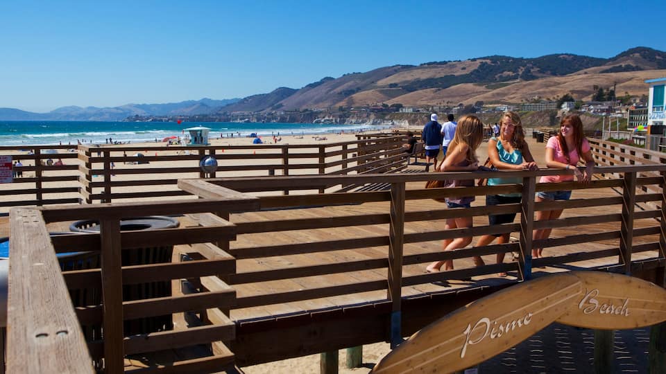 Pismo Beach featuring a park and a sandy beach