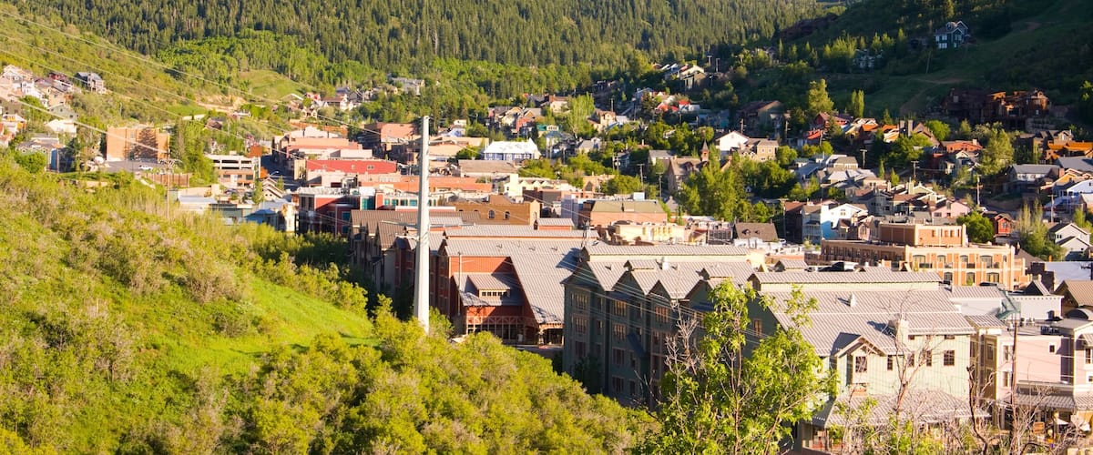 Park City montrant petite ville ou village