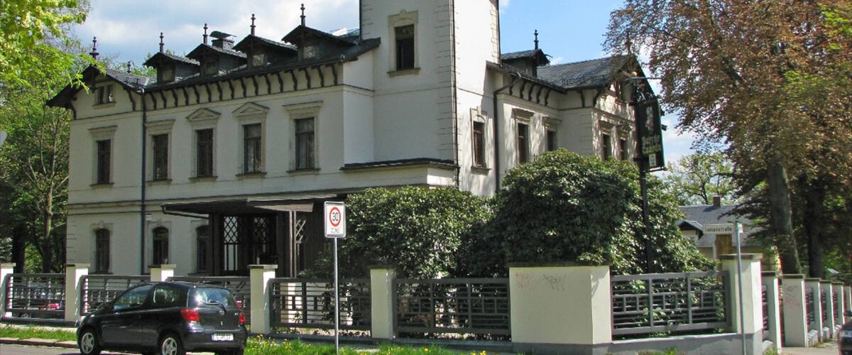 Chemnitz caratteristiche di architettura d\'epoca e casa