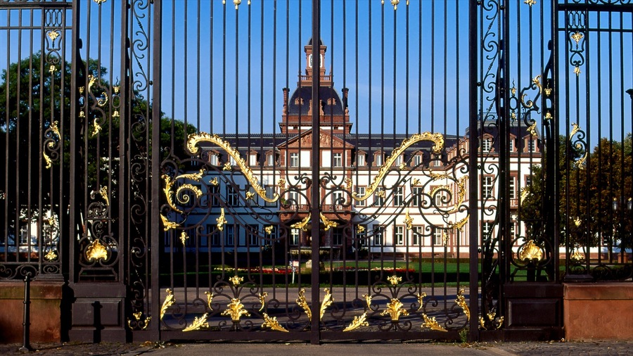Hanau featuring chateau or palace and heritage architecture