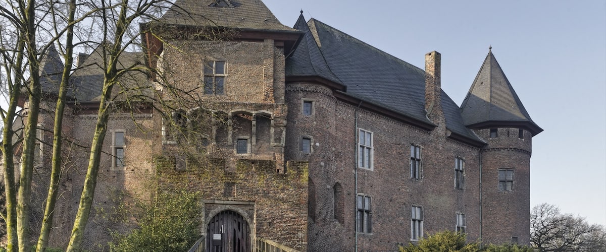 Krefeld montrant chĂąteau et patrimoine architectural