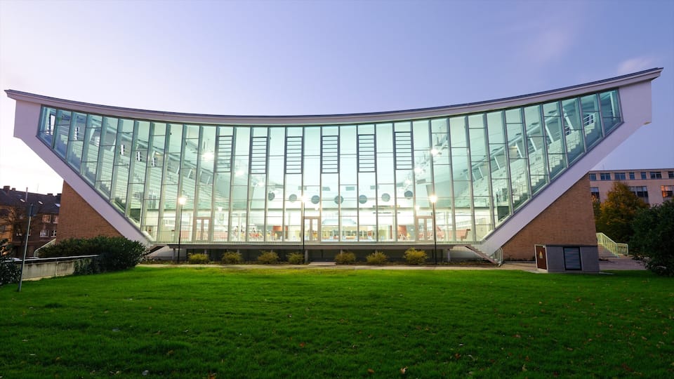 Wuppertal which includes modern architecture