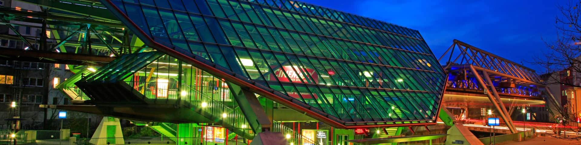 Wuppertal featuring street scenes, a city and modern architecture