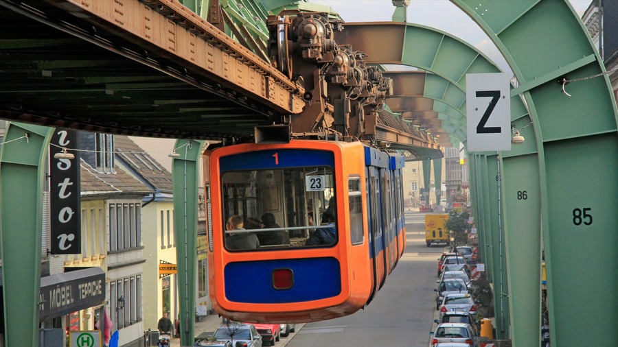 Wuppertal toont een stad