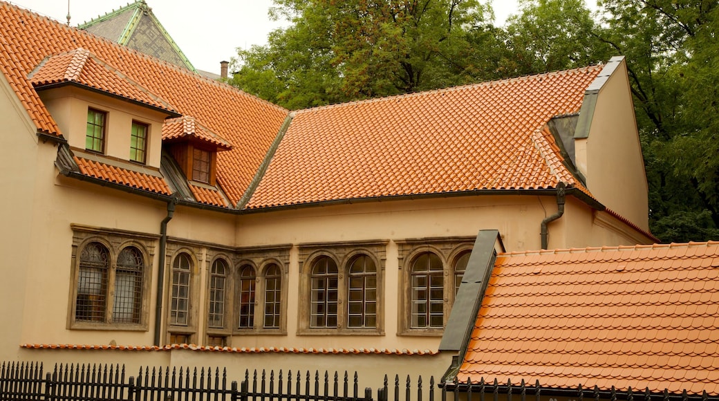 Josefov inclusief historische architectuur en een huis