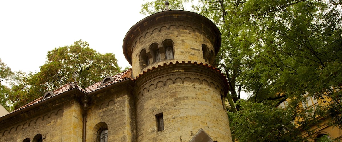 Josefov featuring heritage architecture