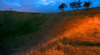 Mt. Eden mostrando vista del paesaggio e paesaggi rilassanti