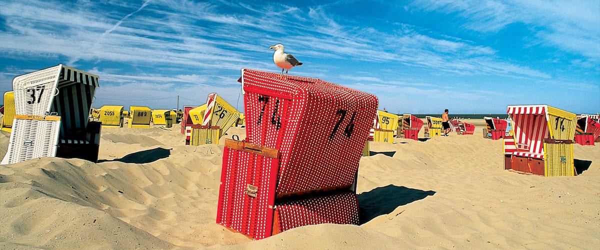 Langeoog montrant plage