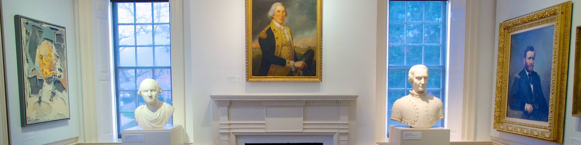 Moses Myers House mettant en vedette vues intérieures et art