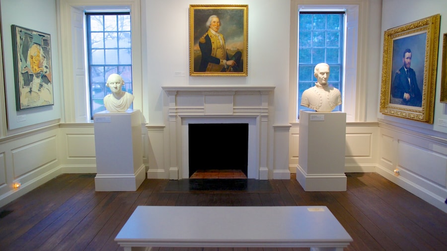 Moses Myers House che include vista interna e arte
