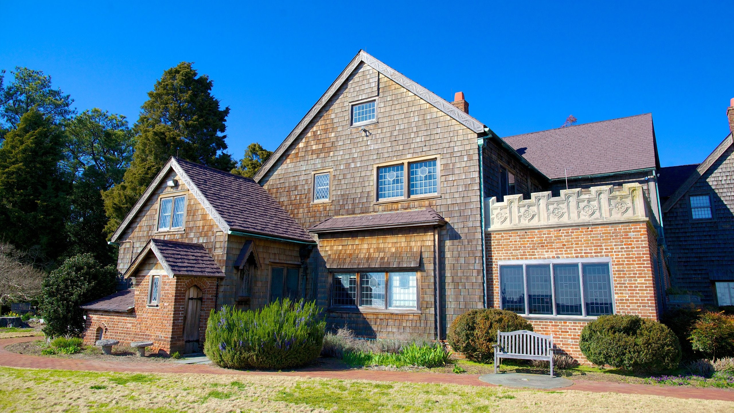 Norfolk which includes heritage elements and a house