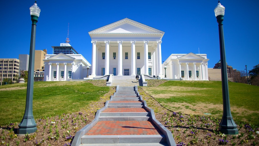 Richmond which includes a city and central business district