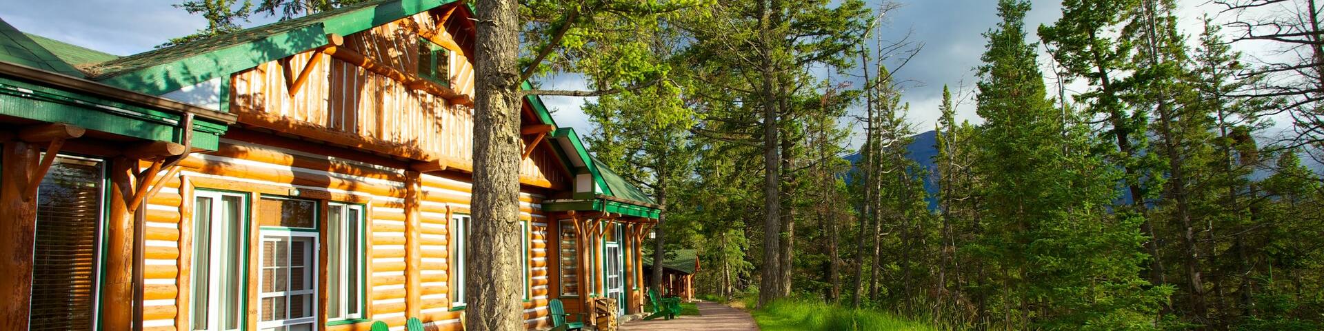 Jasper National Park which includes a park